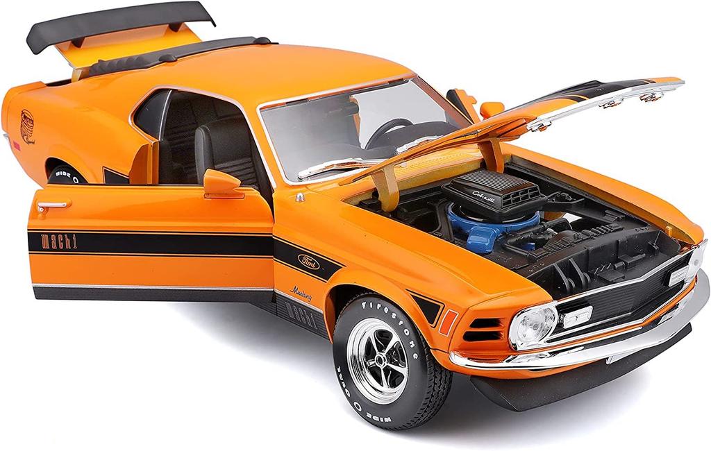 Maisto Ford Mustang Mach 1 1970 литой автомобиль мини-автомобиль готовый продукт