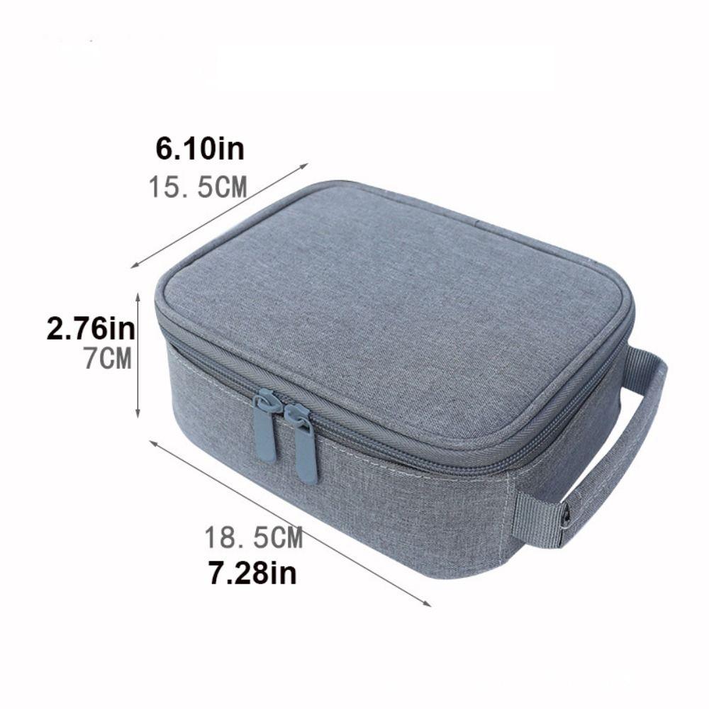 Portable Protective Case with Mesh Bag Host Organizer for Mac Mini M4/M4 Pro 2024 Computer