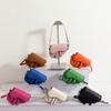 Сумка-седло Минималистичная Наплечная Сумка-кроссбоди Модная Женская Сумка из Искусственной Кожи CLE