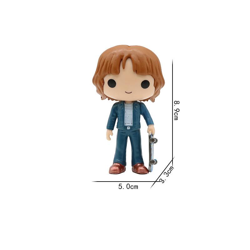 Stranger Things 5 Pvc Figure Set With Movable Heads For Collectors And Fans