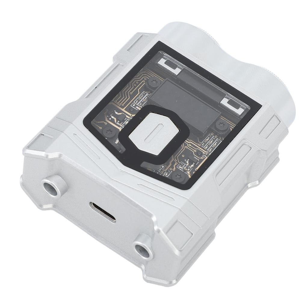 Mini Beard Trimmer IP7 Waterproof Wet and Dry Zinc Alloy LED Display Rechargeable Self Sharpening