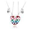 Cute BFF Pendant Necklace - Ideal Friendship Jewelry for Women, Girls, Men, and Boys
