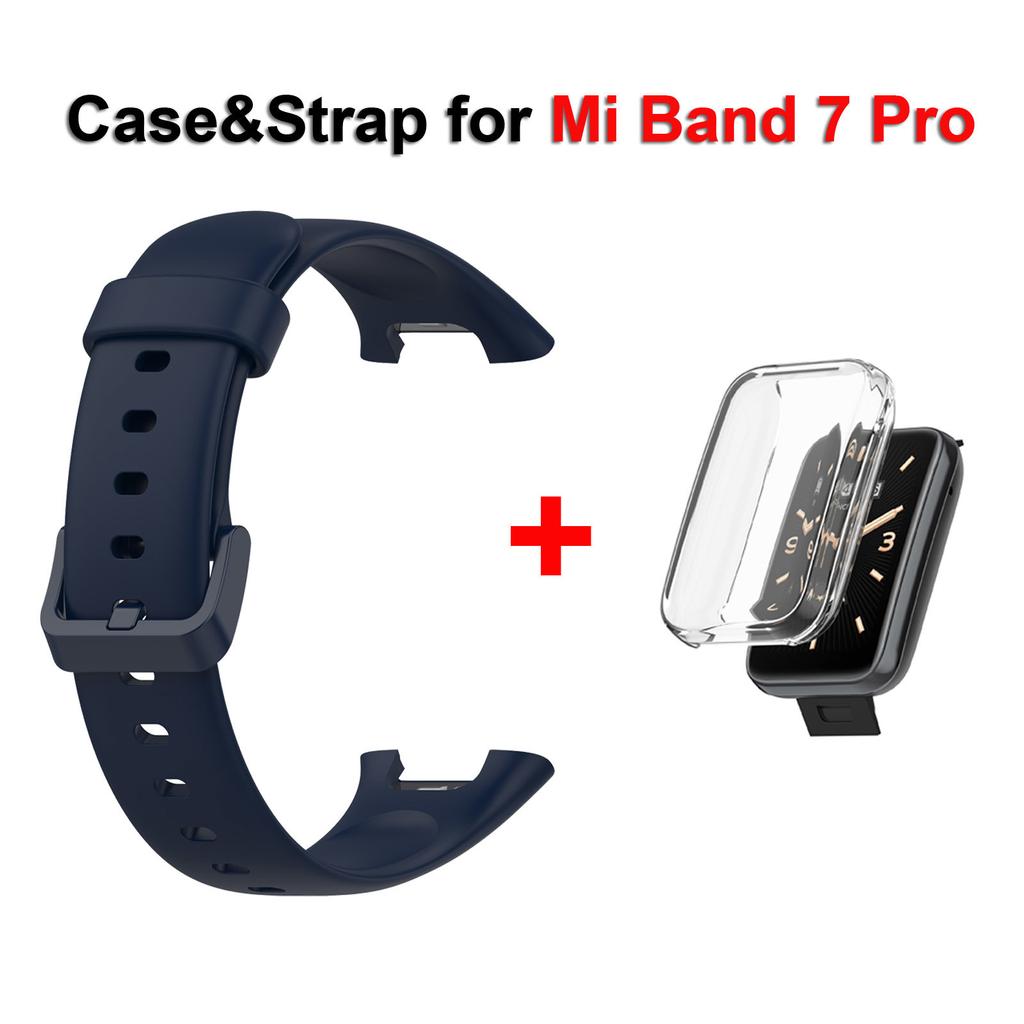 Сменный ремешок для Mi Band 7 Pro, силиконовый ремешок для Xiaomi Mi Band 7 Pro, браслет, ремешок для часов для MiBand 7Pro, аксессуары