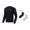 Свитшот из коллекции Li Ning Fitness для мужчин, черный, AWDU915-1