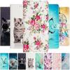 Милый Чехол с Рисунком Розы для Samsung Galaxy A22 A21S A15 A16 A17 A20 A20E A23 A24 A25 A26 A30 A30S A32 5G Кошелек-Чехол