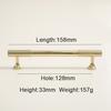 Antique Bronze Brass Cabinet Handle and Knob Linear Knurled Solid Brass Drawer Knobs T Bar Bedroom Kitchen Cupboard Hardware