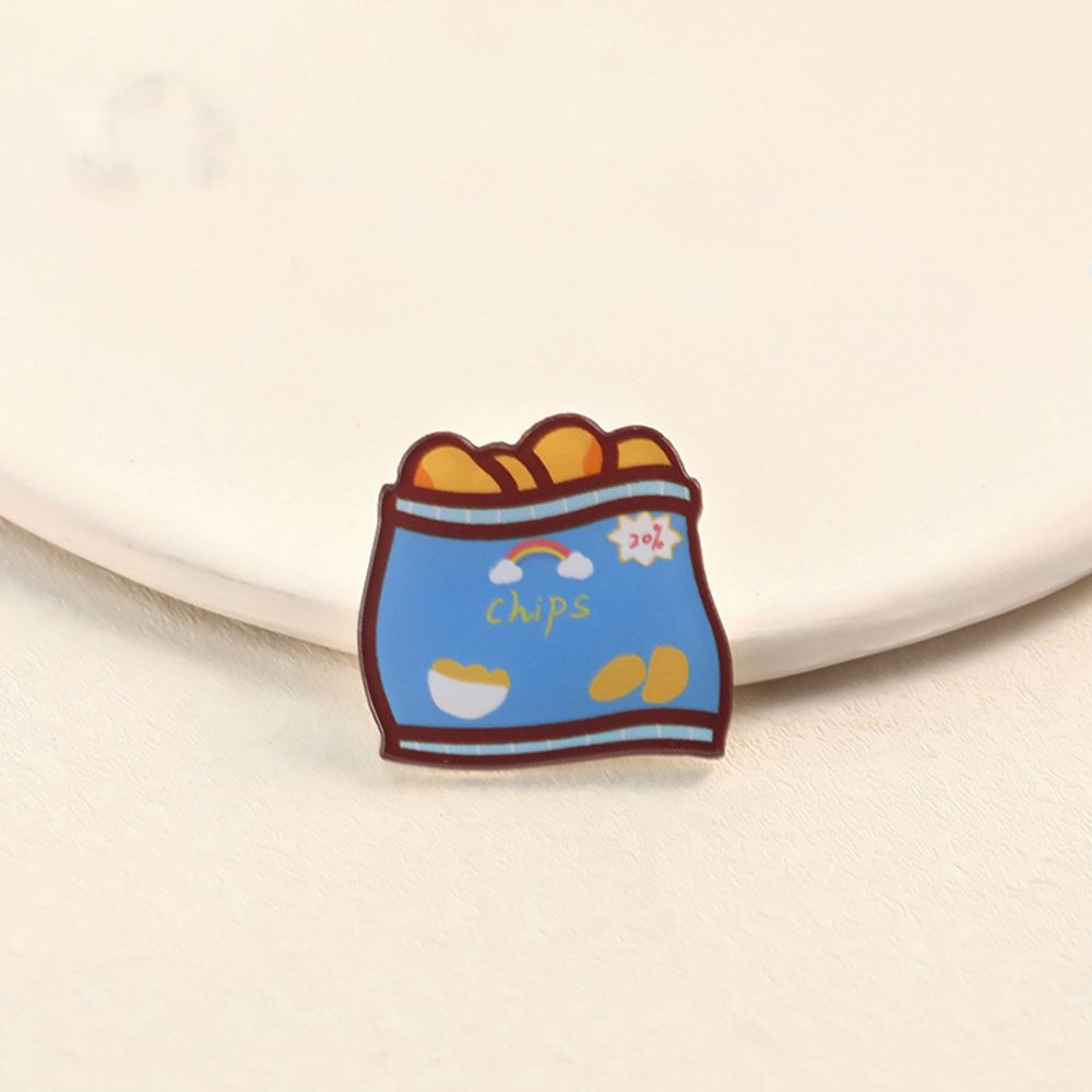 Японская простая милая симпатичная акриловая студенческая модная бижутерия мультяшная брошь корейский стиль брошь украшение на сумку