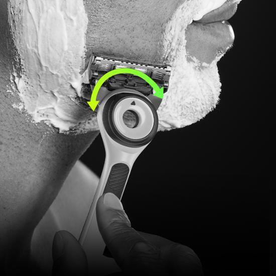 Gillette Labs Deep Cleansing Bar Son Heung-min Edition (Ручка + 1 лезвие + Гель для бритья + Подставка)