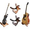 Removable Guitar Wooden Bracket Portable Violin Wooden Bracket Guitar Stand Holder Violin
