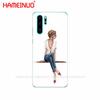 Силиконовый чехол для телефона для huawei P30 PRO LITE P SMART 2019 plus p smart Z p20 lite 2019 Красивое Любовное Платье Девушка за Покупками