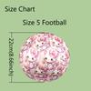 1pc Hello Kitty Size 5 Soccer Ball, Standard Sport Football Firm Stitching for Training And Match, Gentle on the Feet, Durable and Unique