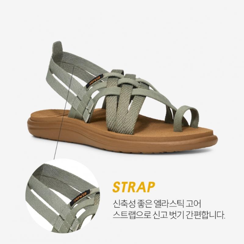 Teva Women S Voya Strappy Sandal Soft Comfortable Stvf2619271 SSd