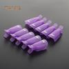 10 шт. пластиковый акриловый зажим для дизайна ногтей, зажим для снятия УФ-гель-лака, инструмент для ухода за ногтями