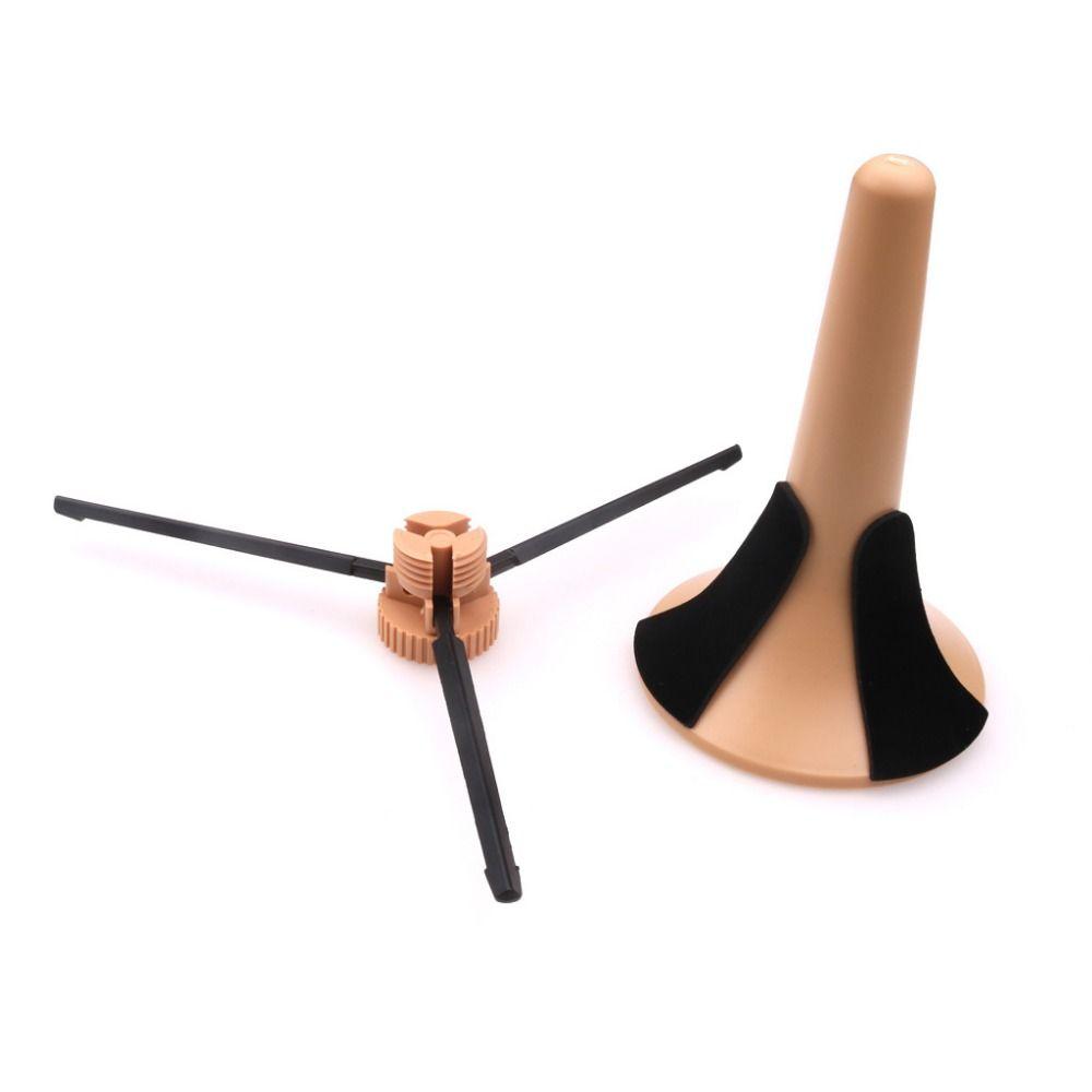Foldable Tripod Holder Stand Metal Brass Legs Trumpets Tripod Holders  Musical Instrument