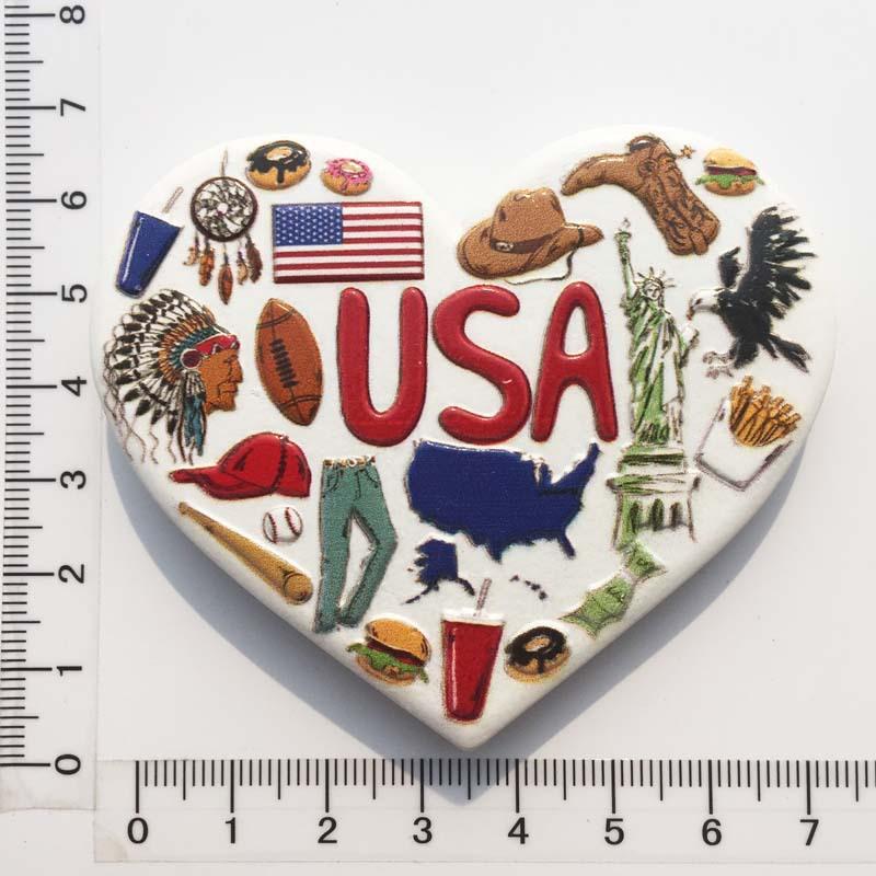 3D Нью-Йорк классические смоляные магниты на холодильник домашняя кухня коллекционные сувениры декоративный подарок для путешествий