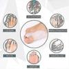 3 Pairs X Gel Bunion Corrector Toe Protectors Straightener Separators Toe Spreader (6 Pcs)