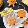 Cartoon Kawaii Hamburger Plush Doll Pendant Cute Plush Keychains Creative Funny Brooch Versatile Bag Decoration Toys Gifts