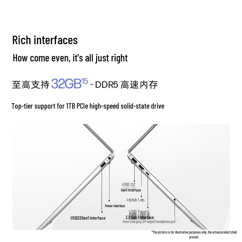 HP Rui 15.6" Thin & Light Laptop (CN version)
