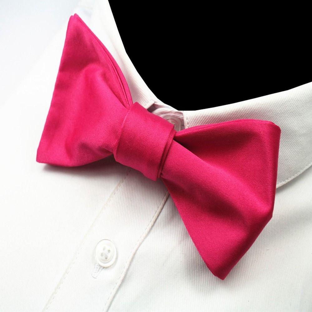 Стиль джентльмена в форме тыквы, однотонные классические галстуки, галстук-бабочка, формальные деловые галстуки, мужские галстуки