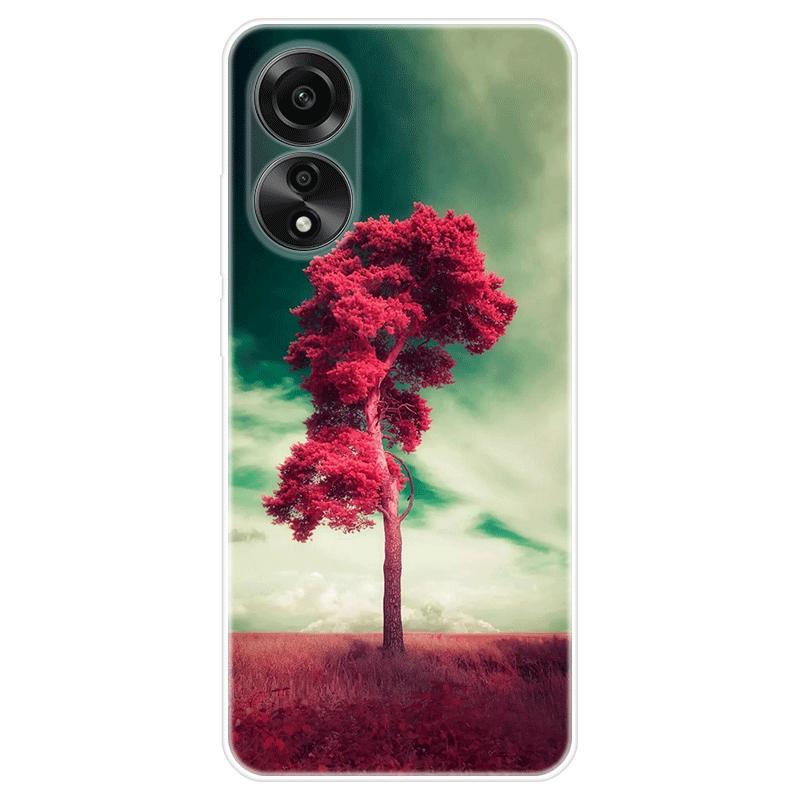 Для OPPO A58 A 58 4G чехол Мягкая силиконовая задняя крышка Мультяшный чехол для телефона Разнообразие