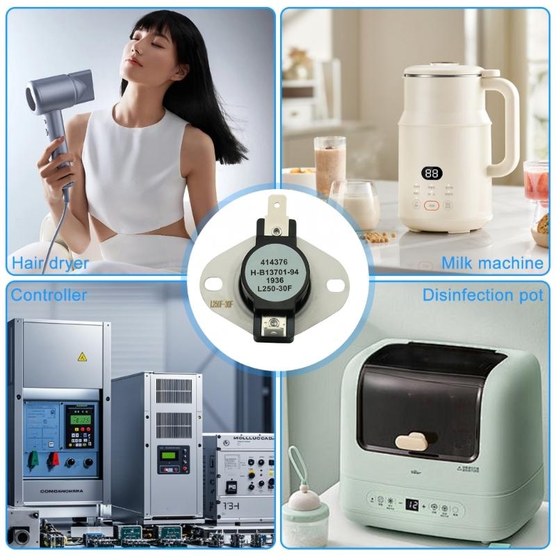 Термостат печи L250-30F Предельные выключатели Термостойкие предельные выключатели для термостата печи Просты в установке