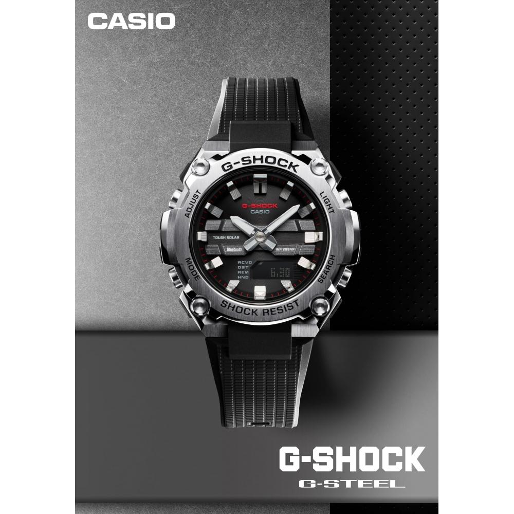 [Casio] Часы G-Shock G-STEEL Bluetooth с солнечной батареей GST-B600-1AJF мужские черные