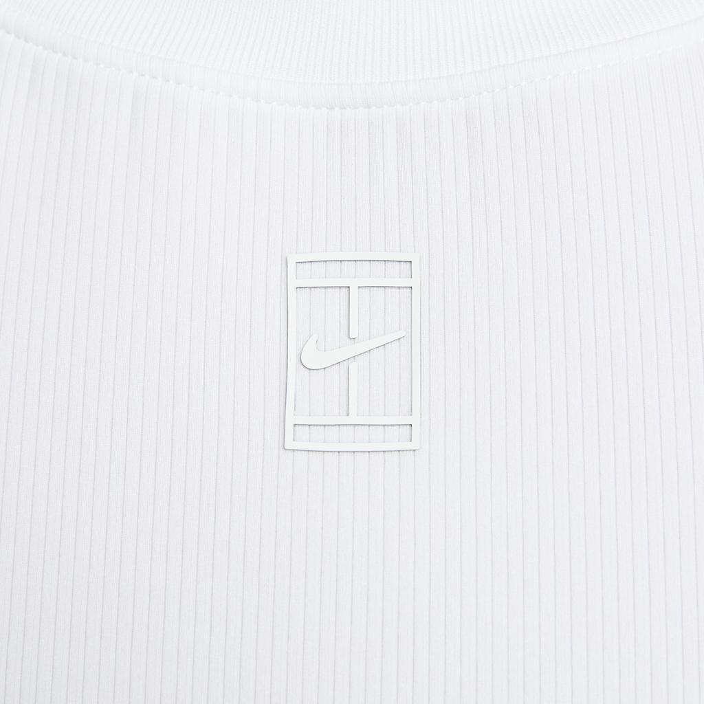 Nike Court Advantage Soft Comfortable Breathable Versatile Short Sleeve T-Shirt Women Tops White HQ2995-100