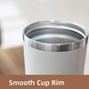 TPR 560ML Drinking Cup 304 Stainless Steel Filter Tea Bottle Fashion Coffee Water Cup  Women
