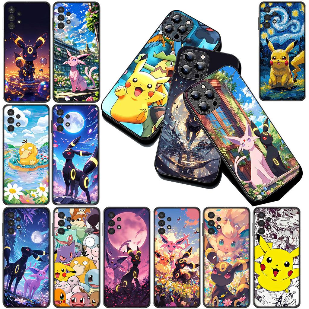 Cover for Xiaomi Poco C75 C65 C85 X7 X6 M8 F7 F8 Ultra F6 Pro Casing Phone Case Espeons P-Pokemons Umbreons P-Pikachus
