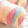 5-strand Milk Cotton Segment Dyed Rainbow Cotton Hand Woven Wool Scarf Pillow Blanket Material Wool