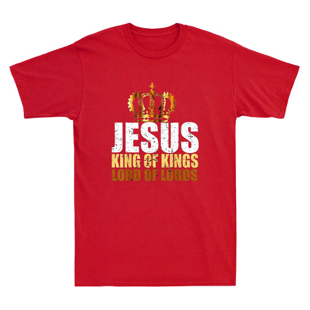 Christerest Jesus King Of Kings Lord Of Lords Christian Vintage Unisexs Shirt Tee