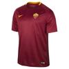 Dri-Fit AS Roma 2016/17 Стильная Мягкая Удобная Простая Футболка с Коротким Рукавом Мужские топы Насыщенно-Красный 776967-677