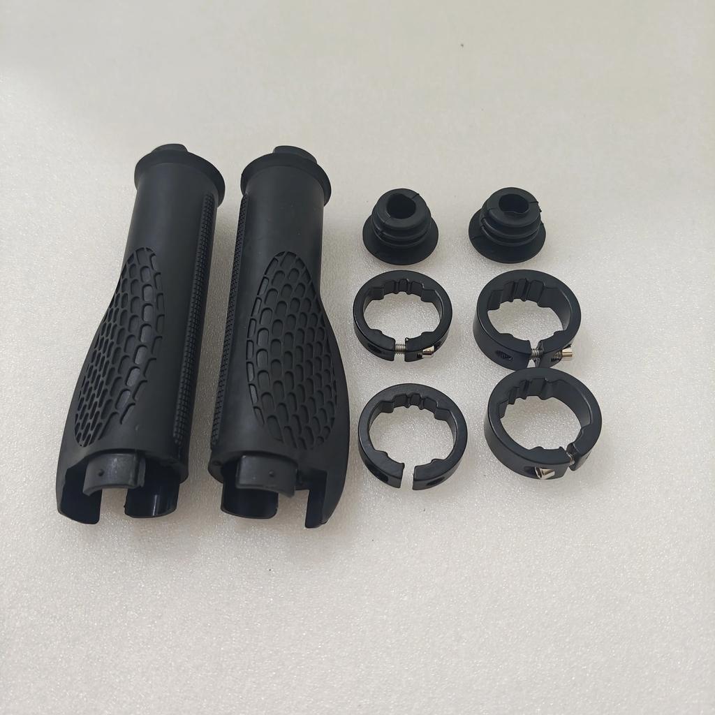 1 Pair Rubber Bike Handlebar Grip Anti-Skid Ergonomic Mountain MTB Cycling Parts Bicycle Grips Black Gold Red Blue