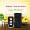 Car Anti-Theft Vibration Alarm 108dB Car Vibration Sound Light Alarm Wireless Remote Vibration Sensor Vehicle Security Alarm