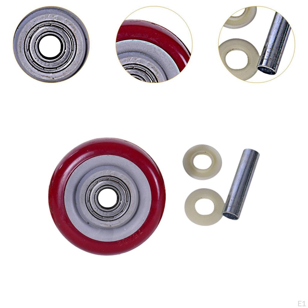 Опорное колесо Подшипники Ремонтная пластина Ролики Полиуретан Поворотные для верстака