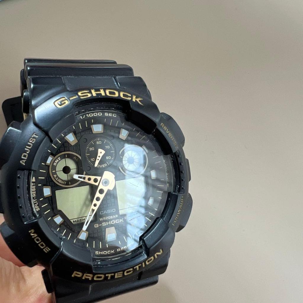 Б/у часы CASIO G-SHOCK Черный x Золотой