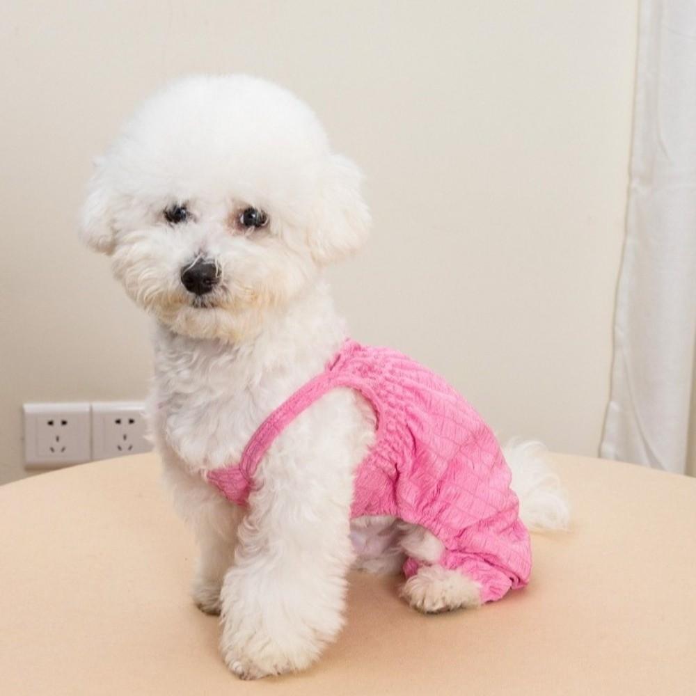 Thin Breathable Dog Cooling Jumpsuit Anti Shedding Sunscreen Vest Dog Tank Top for Dog Cats