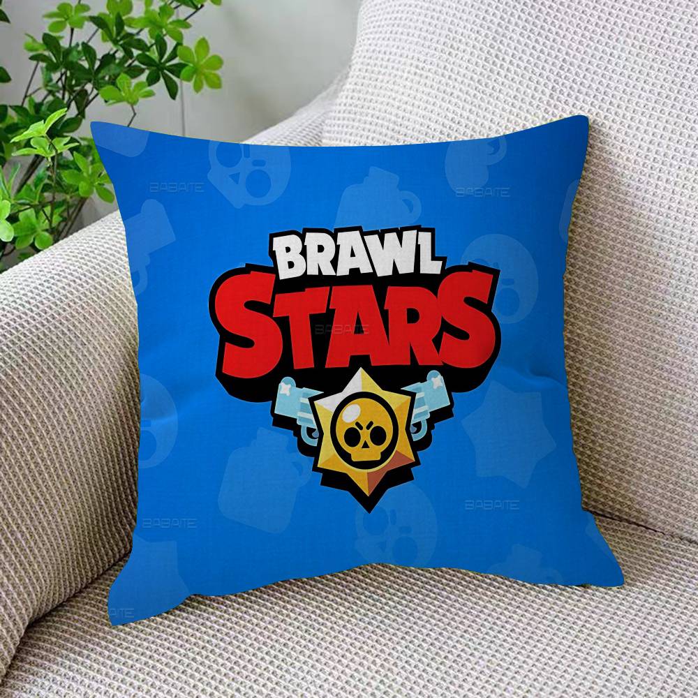 Игровой чехол на подушку B-BRAWL STARS Наволочка для подушки Гостиная Диван Домашний Декор Индивидуальный