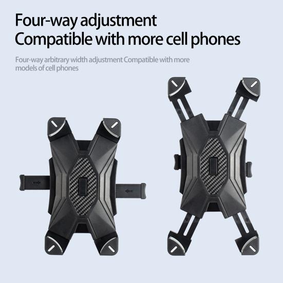 Навигационный кронштейн без поворота кнопок, совместимый с одним щелчком блокировки, быстроблокирующийся держатель для телефона на мотоцикле на 360 градусов