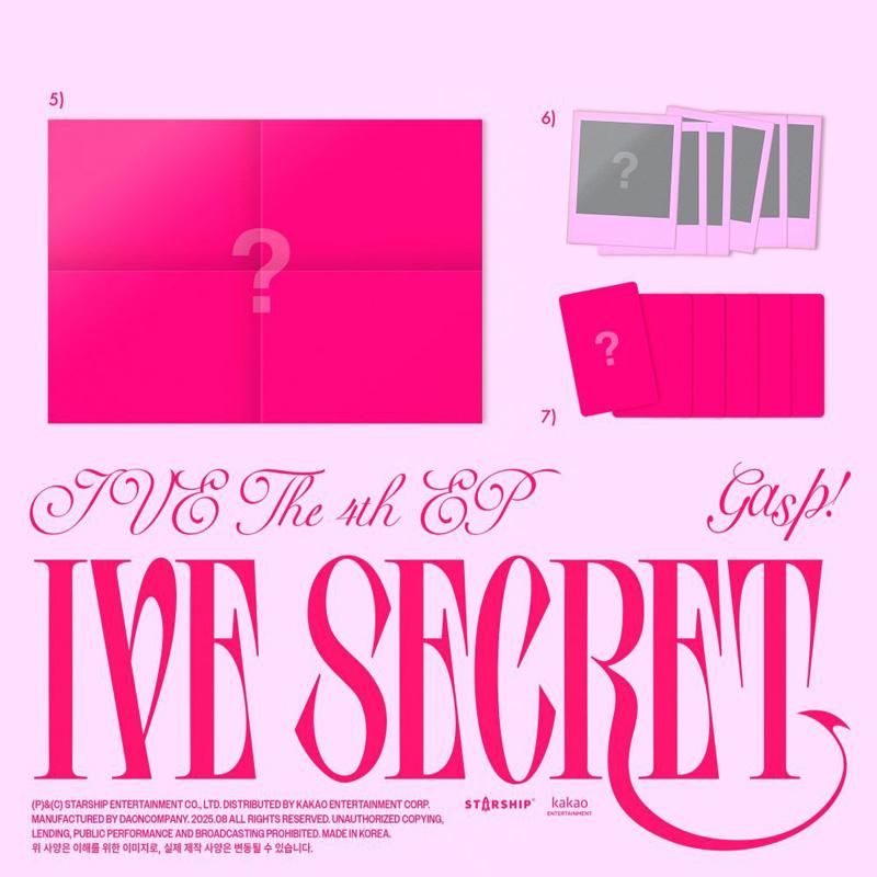 IVE 4th Mini Album [IVE SECRET] (Standard / Limited Ver.)