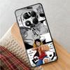 One Piece Comic Zoro Case for Xiaomi Redmi Note 7 8 12s 9 10 11 12 Pro 11s 9S 10S 13 14 Pro Plus Black Soft Phone Cover
