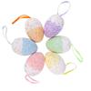 6Pcs Foam Material Easter Eggs Pendant Simulation Egg Easter Festival Decoration  Easter Party