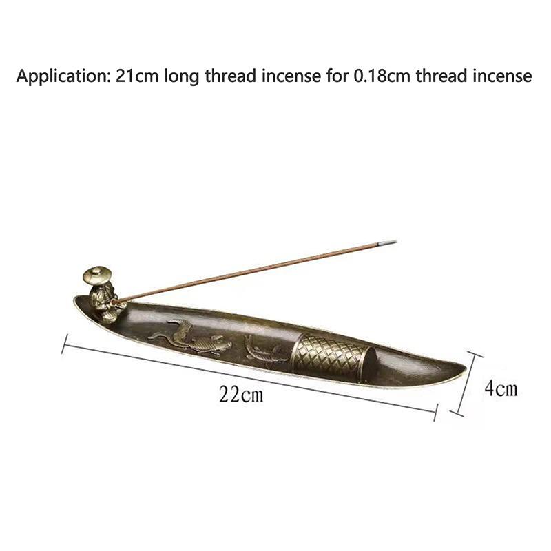 1 шт., украшение для дома, держатель для благовоний, лодка для пожилых людей, рыболовная японская палочка для благовоний, украшение для ароматерапии