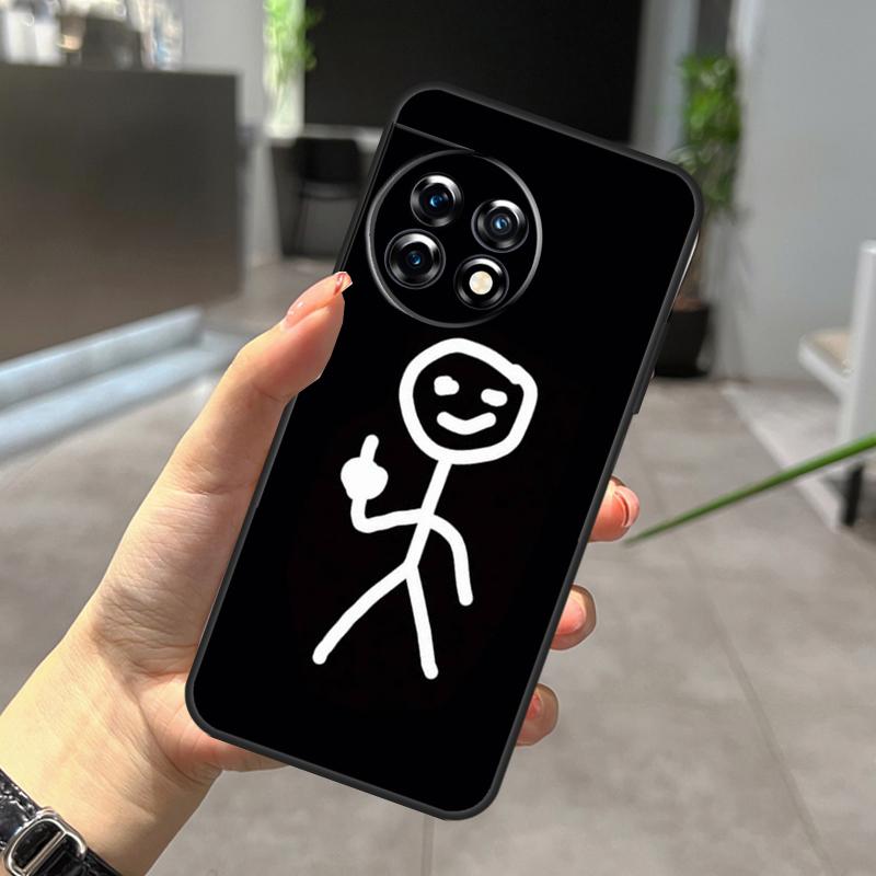 Мультяшный Человечек Чехол Для OnePlus Nord CE 5 2 3 4 Lite N20 N30 OnePlus 15 R 10T 12R 13R 13 12 11 10 Pro Чехол