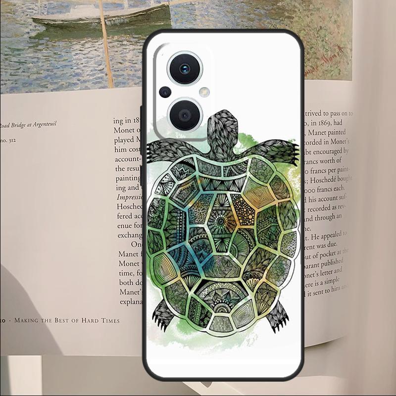 Чехол с морской черепахой для OPPO Reno 13F 11F 12F 14F 11 12 13 14 Pro 7 8 Lite Чехол для OPPO Find X6 X5 X8 X9 Pro