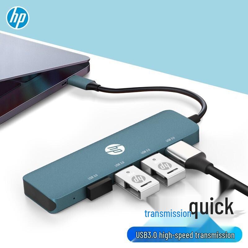HP Портативный USB 3.0 хаб и док-станция на 4 порта