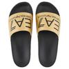 Emporio Armani EA7 Круглый носок Плоские шлепанцы Унисекс сандалии Желтый 7X000108AF15118MZ097