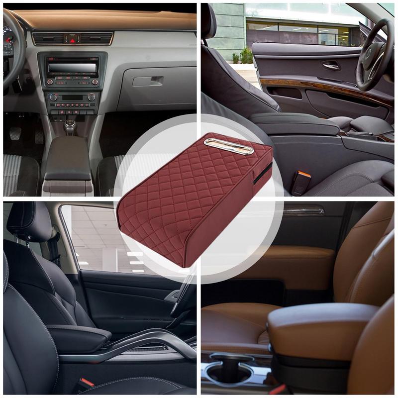 Чехол на подлокотник автомобиля Многофункциональный чехол на подлокотник автомобиля Чехлы на автомобильную консоль Гибкий чехол на центральную консоль автомобиля Подкладка на подлокотник автомобиля