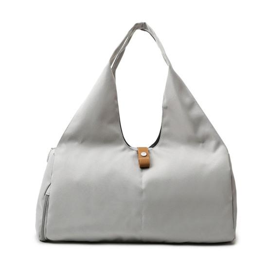 Yoga Travel Bag with Yoga Mat Fixing Strap Water-Resistant Oxford Fabric Multi-Functional Pockets Gym Bag