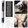 Полировальная ручка Аккумуляторный роторный инструмент с очень долгим временем работы Быстрая зарядка USB-C Эргономичная рукоятка Полировка Дереворезьба Полировка металла Шлифовальная машинка для ногтей